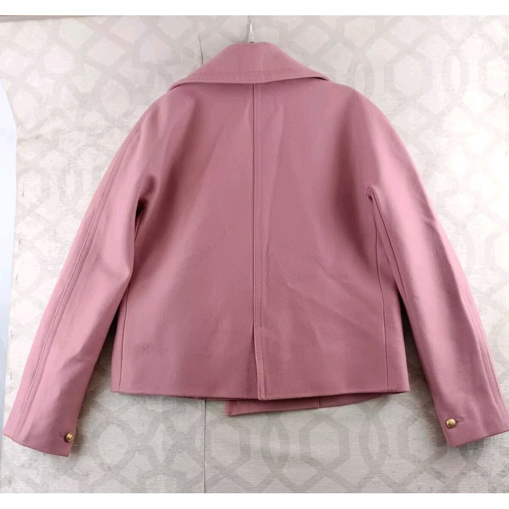 JCrew Blazer Womens 0 Pink Melton Wool Sport Jacket - Picture 2 of 8